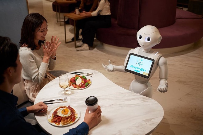 Nhật Bản đã có quán cà phê robot đầu tiên