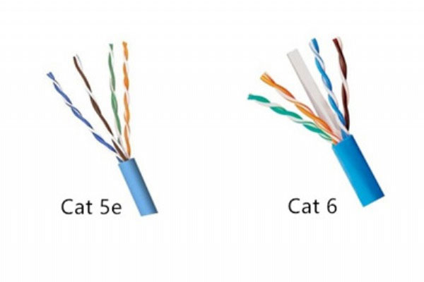 Sự khác nhau giữa hai loại cáp mạng cat5e và cáp mạng cat6?
