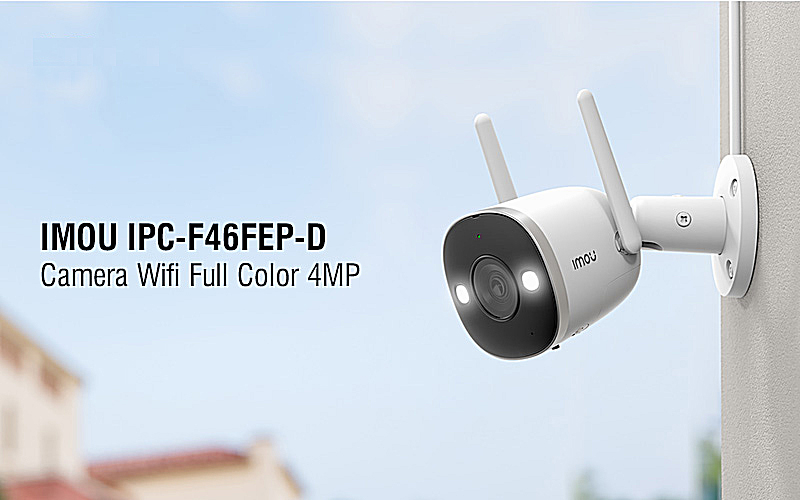 Camera Imou IPC-F46FEP-D độ phân giải 4MP có màu ban đêm đàm thoại 2 chiều