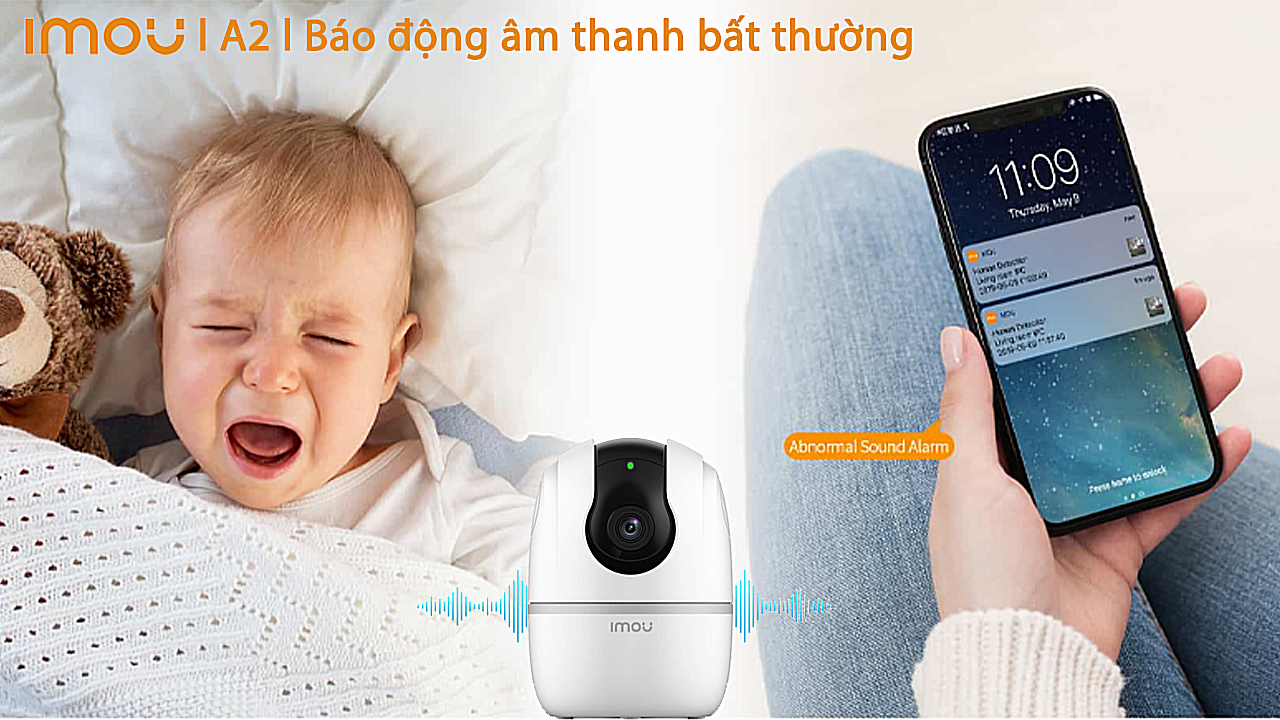 Camera Imou Ranger A2 A22EP quay xoay báo động thông minh