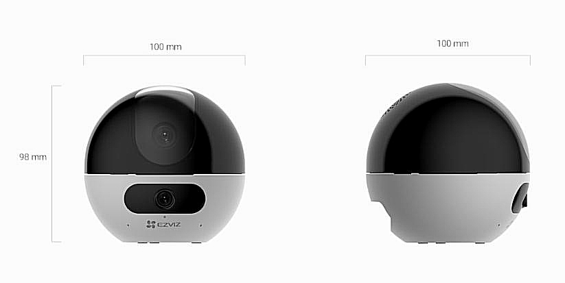 Camera Ezviz C7 ống kính kép 2 tầm nhìn độc lập bảo vệ toàn cảnh