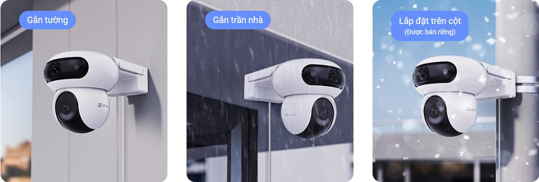 Camera Ezviz H90 ống kính kép 2 tầm nhìn độc lập cao cấp