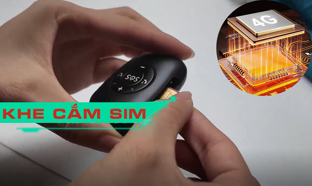 Thiết bị gọi điện khẩn cấp và theo dõi vị trí cho người già