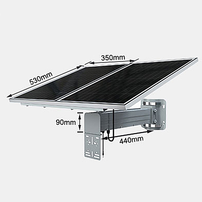 Tấm sạc điện mặt trời 60W 30AH tích hợp PIN