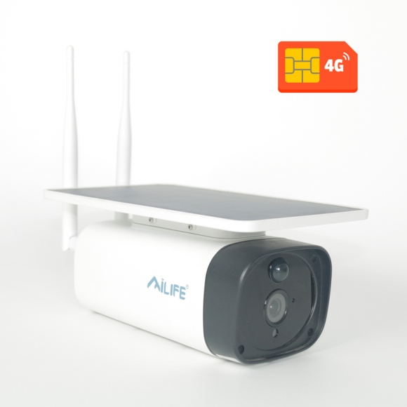 Camera 4G solar AILIFE tích hợp GSM AI-W11 công nghệ AI