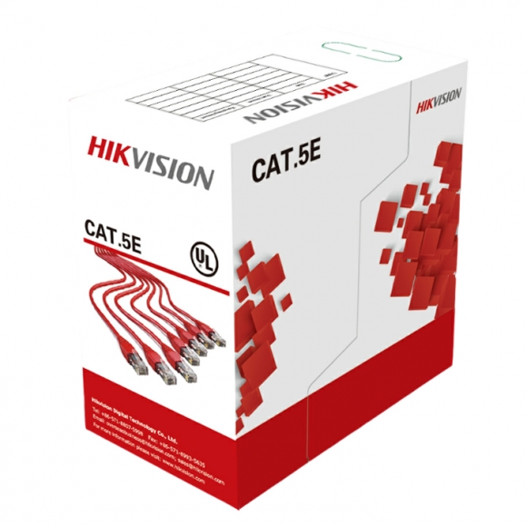 Cáp mạng Hikvision CAT5E DS-1LN5E-S chính hãng chất lượng cao