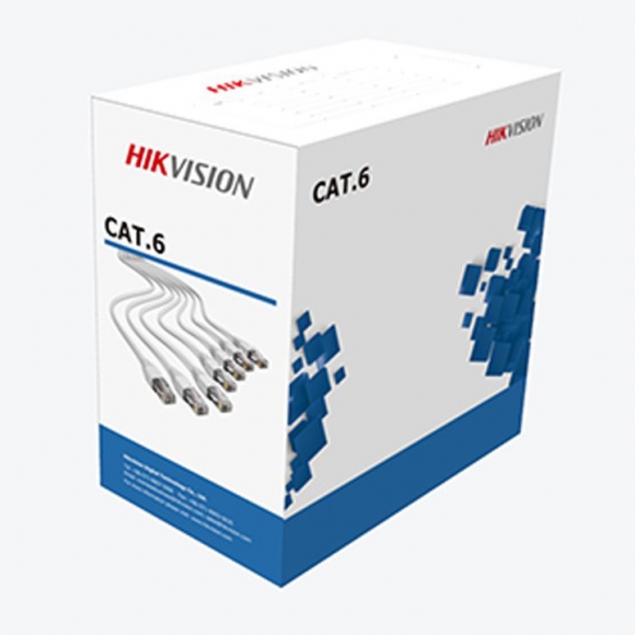 Cáp mạng Hikvision CAT6 DS-1LN6-UE-W chính hãng chất lượng cao