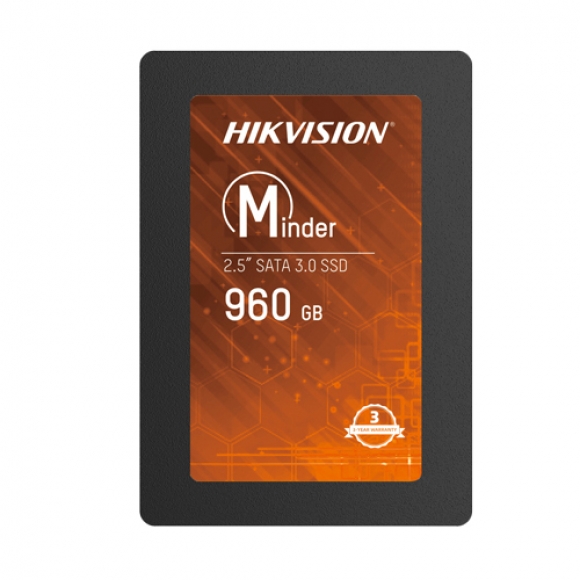 Ổ cứng SSD Hikvision 960Gb Minder (S) tốc độ đọc ghi lên tới 550MB/s