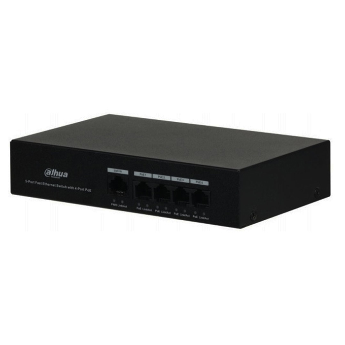 Switch PoE Dahua DH-PFS3005-4ET-36 4 cổng Hiệu suất Ổn Định