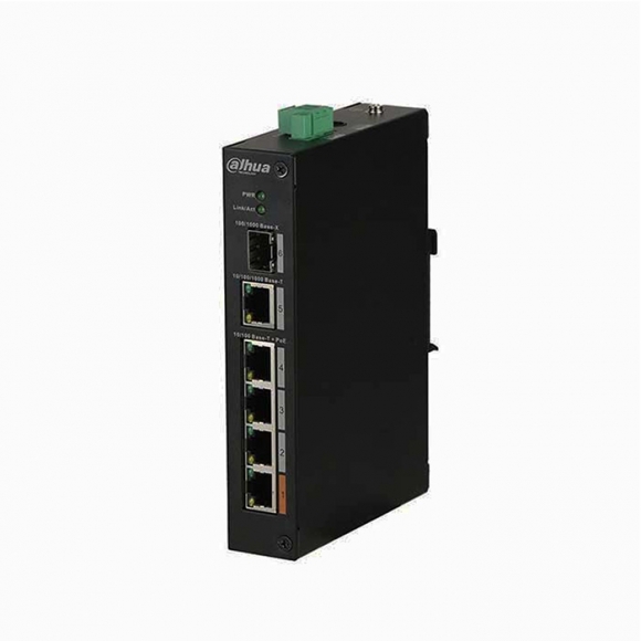 Switch PoE Dahua DH-PFS3106-4ET-60 4 Port công suất 60W