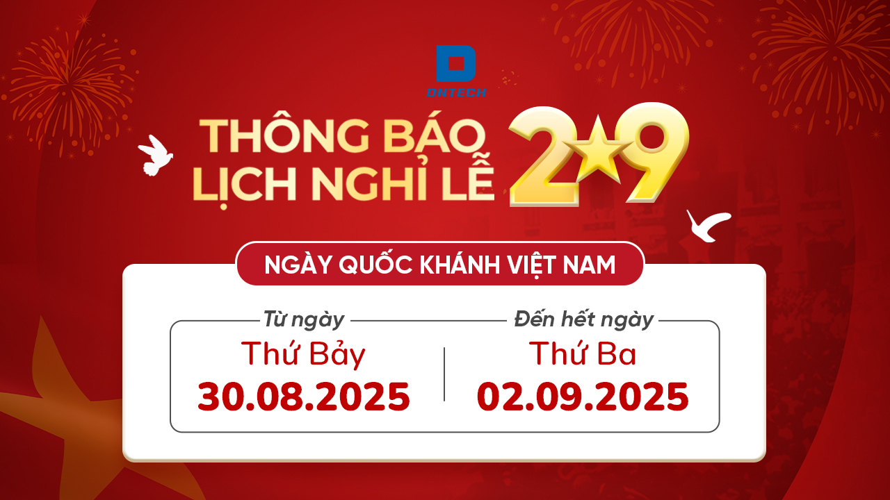 Lịch nghỉ lễ Quốc khánh 2/9/2025