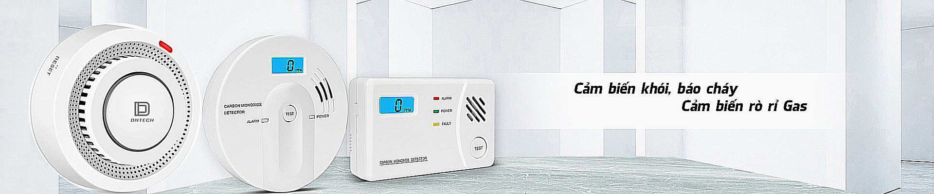 Báo khói, báo cháy, báo gas