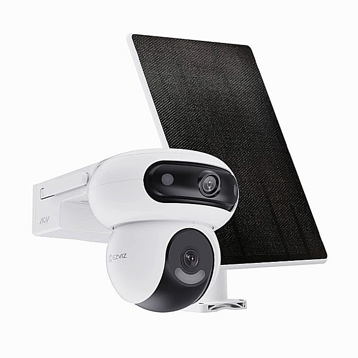 Camera Ezviz HB90 tích hợp solar sạc điện năng lượng mặt trời