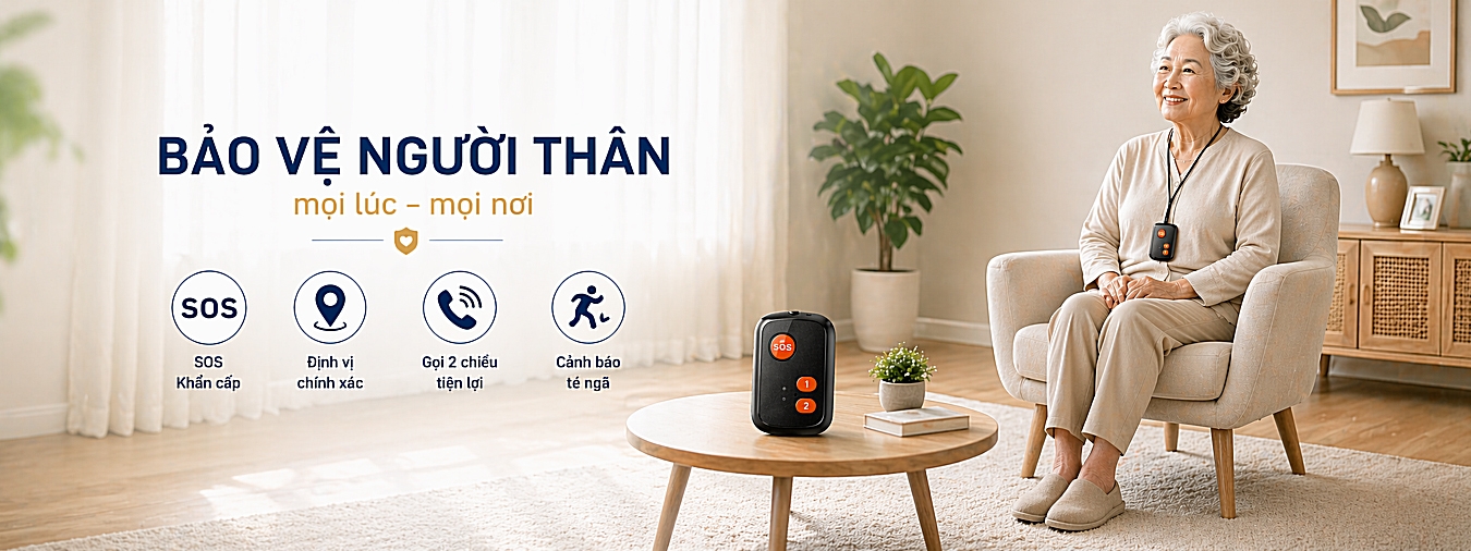 Thiết bị SOS cho người già