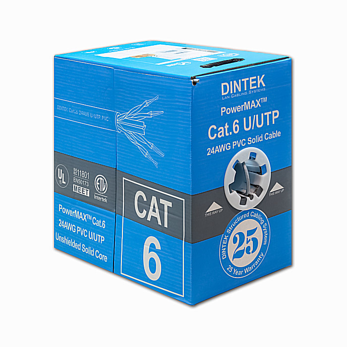 Cáp mạng Dintek Cat 6 UTP 1101-04311 hiệu suất cao