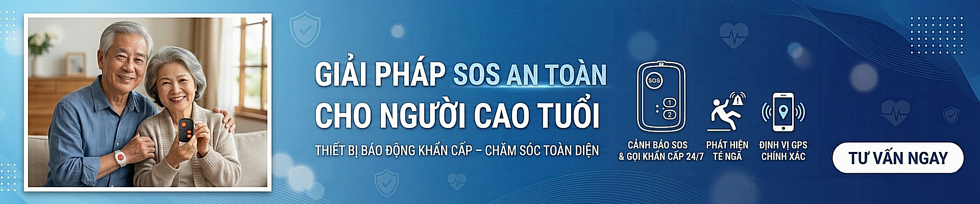 Thiết bị SOS cho người già