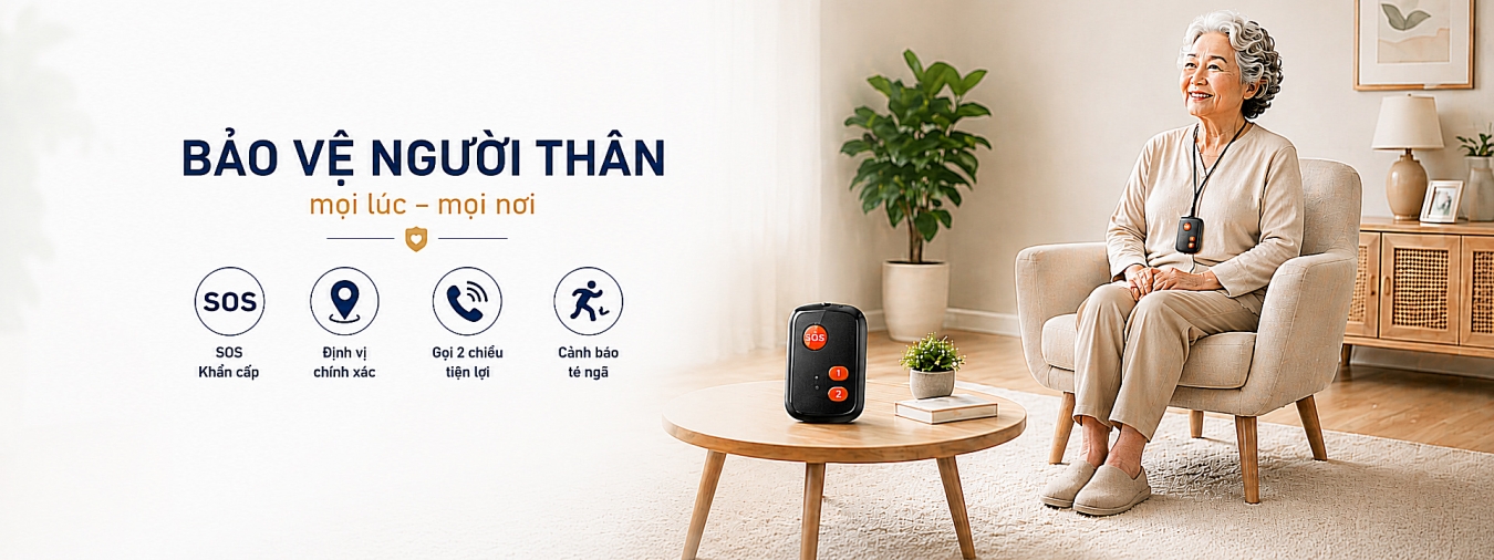 Thiết bị SOS cho người già